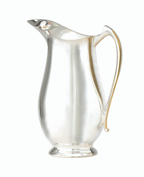 Silver Plated Open Mouth Flagon - 54oz, 10"