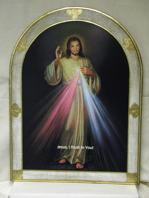 100/49M Divine Mercy Venetian Mosaic | Handmade In Italy - Holy