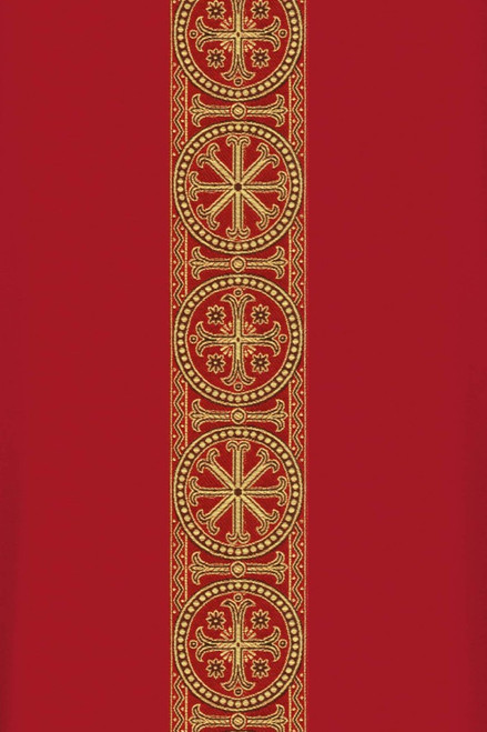 Assisi Chasuble with Woven Orphrey | Plain Collar | 100% Polyester ...