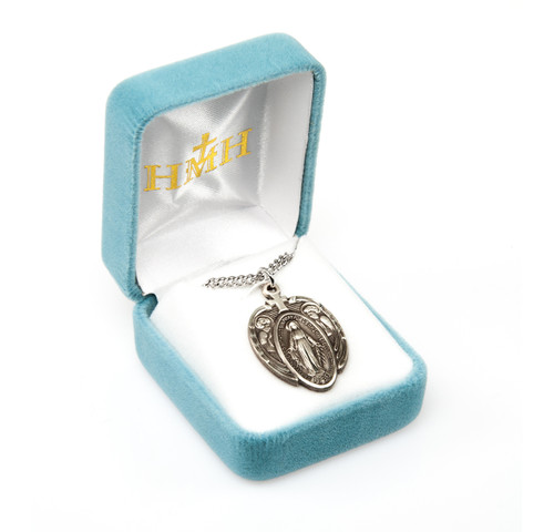 Sterling Silver Miraculous Medal | 9