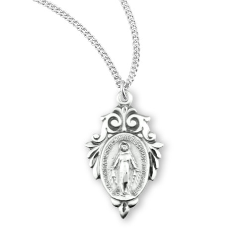 Sterling Silver Miraculous Medal | 17