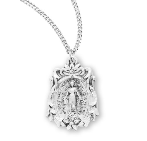Sterling Silver Miraculous Medal | 19