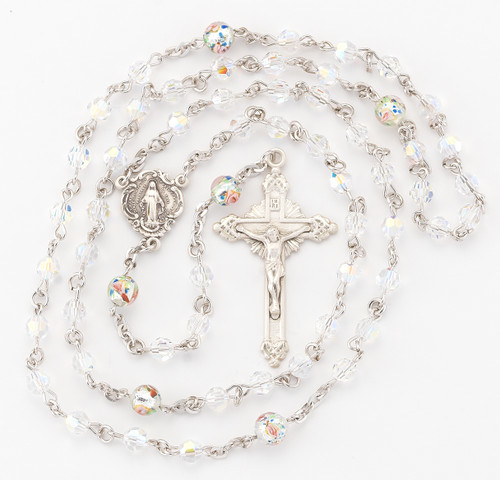 Swarovski Crystal and Murano Glass Rosary | 3