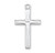 Sterling Silver High Polished Cross | 2