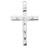 Sterling Silver High Polished Crucifix | 1