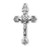 Sterling Silver IHS Crucifix | 24" Endless Curb Chain