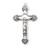 Sterling Silver IHS Crucifix | 24" Endless Chain