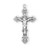 Sterling Silver Scroll Design Rosary Crucifix