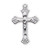 Swirled Sterling Silver Crucifix