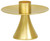 Altar Candlestick | 3 1/2"H | Solid Satin Brass
