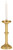 K48 Altar Candlestick | 12"H | Solid Brass