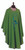 #713 Embroidered Chi Rho Chasuble | Square Collar | Wool/Poly | All Colors