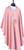 #713 Embroidered Chi Rho Chasuble | Square Collar | Wool/Poly | All Colors