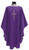 #334 Lightweight Cross Chasuble | Plain Collar | 100% Micro Poly | All Colors