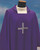 #620 Lightweight Cross Chasuble | Square Collar | 100% Micro Poly | All Colors