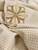 Embroidered Fleury Cross Chasuble | Roll Collar | Wool/Gold Thread | All Colors