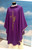 #863 Cross & Grapes Chasuble | Roll Collar | Wool/Poly | All Colors