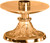 #232 Altar Candlestick | 4 1/2"H | Multiple Material & Finishes Available