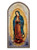 15" Our Lady Of Guadalupe Marco Sevelli Arched Plaque