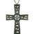 4 1/2" Pewter Cross Of Blessing Pectoral Cross | 30" Chain