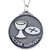 1 1/2" Pewter Altar Server Pendant | 24" Chain