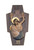 #1349 Stations Of The Cross | Lindenwood/Fiberglass/Bronze | Handmade In Italy