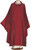 #2010 Italian Embroidered Chasuble | Roll Collar | Wool/Lurex | All Colors