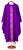 #6418 Italian Embroidered Chasuble | Roll Collar | 100% Polyester | All Colors