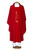#462 Chi Rho Embroidered Chasuble | Square Collar | 100% Polyester | All Colors #462 Chi Rho Embroidered Chasuble | Square Collar | 100% Polyester | All Colors