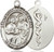 Sts. Cosmas & Damian Doctors Sterling Silver Pendant