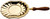 K582 Gold 24K Plated IHS Engraved Communion Paten