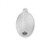 Patron Saint Anthony Small Oval Sterling Silver Medal | 20" Chain