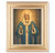 Our Lady of the Rosary Gold Framed Art