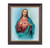 Sacred Heart of Jesus Walnut Framed Art | 8" x 10"