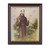 St. Francis Walnut Framed Art | 8" x 10"