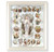 Mysteries of the Rosary Pearlized White Framed Art