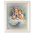 Guardian Angel with a Lantern Pearlized White Framed Art