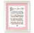 Prayer For a Little Girl Pearlized White Framed Art