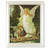 Guardian Angel Pearlized White Framed Art