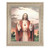 Sacred Heart of Jesus Antique Silver Framed Art | Style B