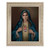 Immaculate Heart of Mary Antique Silver Framed Art | Style G