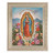 Our Lady of Guadalupe Antique Silver Framed Art | Style C