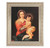 Madonna and Child Antique Silver Framed Art | Style E