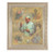 St. Pope John Paul II Antique Silver Framed Art | Style B