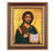 Christ All Knowing Cherry Gold Framed Art