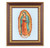 Our Lady of Guadalupe Cherry Gold Framed Art | Style A
