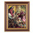 Battle of Archangel St. Michael Cherry Gold Framed Art