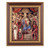 Madonna Throne of Angels and Saints Cherry Gold Framed Art