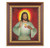Sacred Heart of Jesus Cherry Gold Framed Art | 8" x 10"
