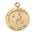 Patron Saint Joseph 14 Karat Gold Round Medal | Style A